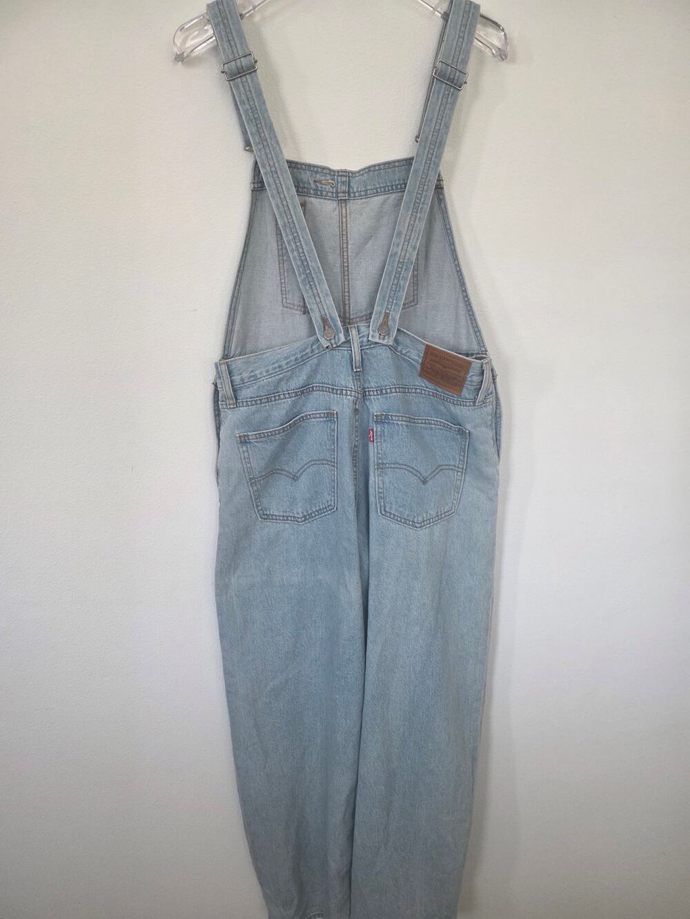 Levi's Women's Light Wash Bib Denim Overalls